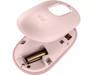 Мышь беспроводная Logitech POP Mouse With Emoji Bluetooth Rose (910-007413)