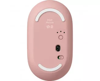 Мышь беспроводная Logitech POP Mouse With Emoji Bluetooth Rose (910-007413)