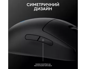 Мышь беспроводная Logitech PRO 2 Lightspeed Black (910-007295)