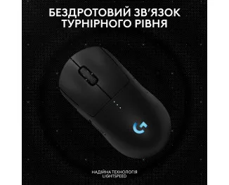 Мышь беспроводная Logitech PRO 2 Lightspeed Black (910-007295)