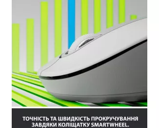 Мышь беспроводная Logitech Signature M650 Wireless Off-White (910-006255)