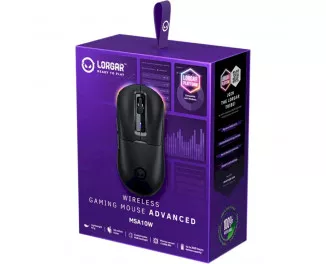 Мышь беспроводная Lorgar MSA10W Black (LRG-MSA10W-BK)