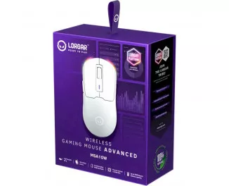 Мышь беспроводная Lorgar MSA10W White (LRG-MSA10W-WH)