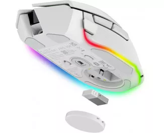 Мышь беспроводная Razer Basilisk V3 Pro 35K Wireless/Bluetooth White (RZ01-05240200-R3G1)
