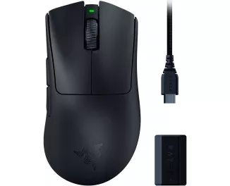 Миша бездротова Razer DeathAdder V3 Pro Wireless & Mouse Dock Black (RZ01-04630300-R3WL)