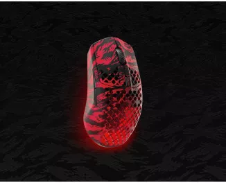 Мышь беспроводная SteelSeries Aerox 3 Wireless Faze Clan Edition Red Black (62609)