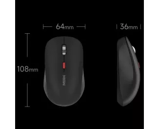 Мышь беспроводная Xiaomi MiiiW Wireless Bluetooth Mouse Black (MW23M22)