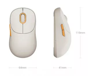 Мышь беспроводная Xiaomi Wireless Mouse 3 White (BHR8912GL)