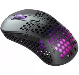 Мышь беспроводная Xtrfy M42 WL RGB Black (M42W-RGB-BLACK)