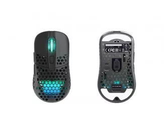 Мышь беспроводная Xtrfy M42 WL RGB Black (M42W-RGB-BLACK)