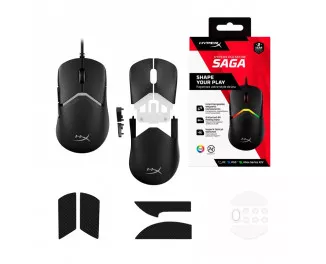 Миша HyperX Pulsefire Saga Black (A2PB3AA)