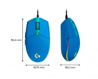 Мышь Logitech G203 Gaming Lightsync RGB Blue (910-005792)