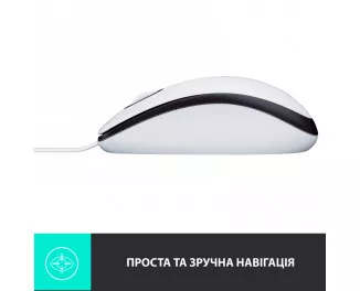 Мышь Logitech M100 USB White (910-006764)