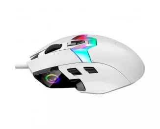 Мышь Lorgar MSP80 Wired Gaming Mouse Pro White (LRG-MSP80-WH)