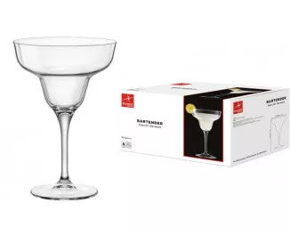Набор бокалов для коктейля Bormioli Rocco Bartender Margarita, 330мл, h174мм, 6шт, стекло, прозрачный