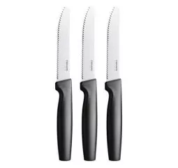 Набор из 3 столовых зубчатых ножей Fiskars Functional Form Table Knife Set (1057562)
