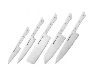 Набор из 5 кухонных ножей Samura Harakiri (SHR-0250W)