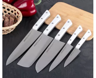 Набор из 5 кухонных ножей Samura Harakiri (SHR-0250W)