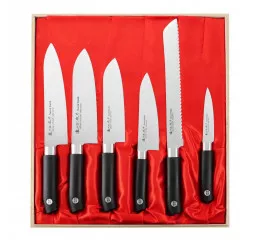 Набор из 6-х кухонных ножей Satake Swordsmith (HG8327W)