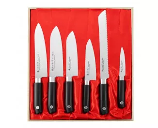 Набор из 6-х кухонных ножей Satake Swordsmith (HG8327W)