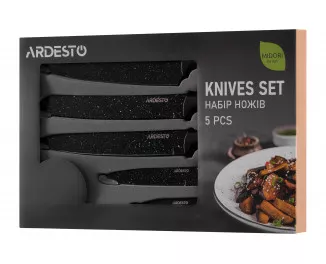 Набор ножей Ardesto Midori, 5 предметов, (AR2105BWD)