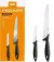 Набор ножей для шеф-повара Fiskars Essential, 2шт, нержавеющая сталь, пластик, черный