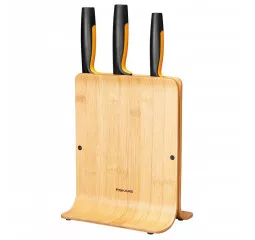 Набор ножей с подставкой 4 предмета Fiskars Functional Form (1057553)