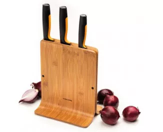 Набір ножів з підставкою 4 предмети Fiskars Functional Form (1057553)