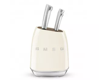 Набор ножей с подставкой 7 предметов SMEG KBSF02CR