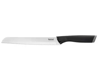 Набор ножей Tefal Comfort, с деревянной подставкой, 5шт. нержавеющая сталь, пластик, дерево, черный