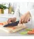 Набор ножей Tefal Fresh Kitchen, деревянная колода, 5шт, нержавеющая сталь, пластик, дерево, черный
