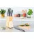 Набор ножей Tefal Fresh Kitchen, деревянная колода, 5шт, нержавеющая сталь, пластик, дерево, черный