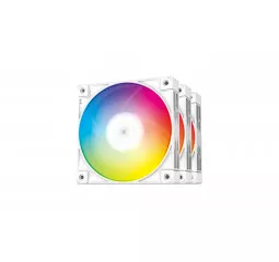 Набір RGB вентиляторів DeepCool для корпусу FC120 White 3 in 1 (R-FC120-WHAMN3-G-1)