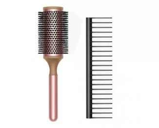Набор щеток Dyson Brush Set in Rose Round Brush and Detangling Comb (973343-01)