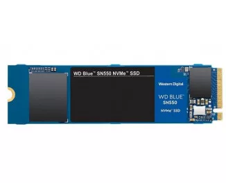 Накопитель SSD 1ТB WD Blue SN550 M.2 2280 PCIe 3.0 x4 3D TLC (WDS100T2B0C)