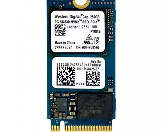 Накопитель SSD  256GB WD PC SN530 M.2 2242 PCIe 3.0 x4 NVMe TLC (SDBPMPZ-256G)