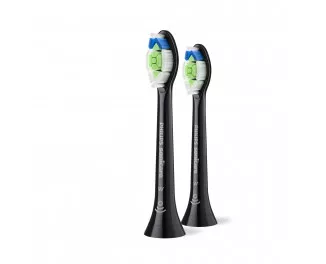 Насадка для зубной щетки PHILIPS Sonicare W2 Optimal Black HX6062/88