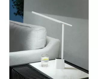 Настільна лампа Baseus Smart Eye Rechargeable Folding Reading Desk Lamp (Smart Light) (DGZG-02) White