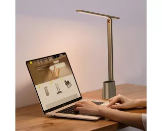 Настільна лампа Baseus Smart Eye Rechargeable Folding Reading Desk Lamp (Smart Light) (DGZG-0G) White