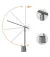 Настільна лампа Baseus Smart Eye Rechargeable Folding Reading Desk Lamp (Smart Light) (DGZG-0G) White