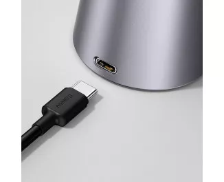 Настільна лампа Baseus Smart Eye Rechargeable Folding Reading Desk Lamp (Smart Light) (DGZG-0G) White