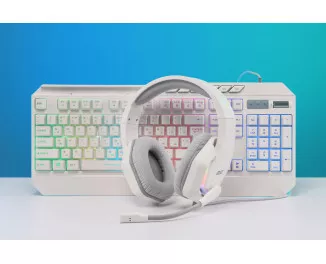 Наушники 2E Gaming HG315 RGB USB 7.1 White (2E-HG315WT-7.1)