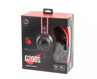 Наушники A4Tech Bloody G200S Black/Red