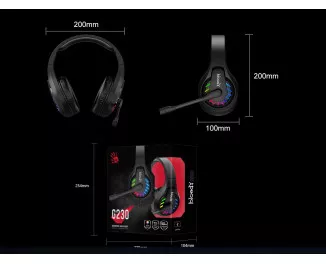 Наушники A4Tech Bloody G230p Black