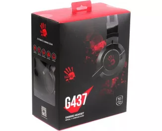 Навушники A4Tech Bloody G437 Black