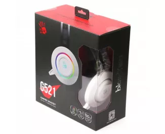 Навушники A4Tech Bloody G521 White