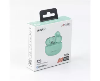 Наушники беспроводные A4Tech B20 Mint Green