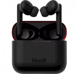 Наушники беспроводные A4Tech Bloody M90 Black/Red