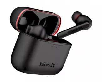 Наушники беспроводные A4Tech Bloody M90 Black/Red