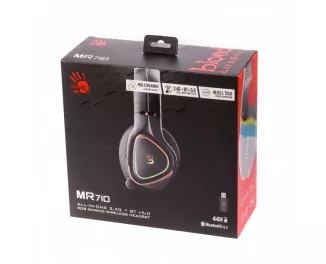 Наушники беспроводные A4Tech Bloody MR710 Black